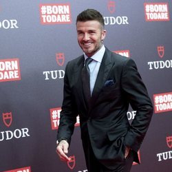 David Beckham en el evento de Tudor en Madrid