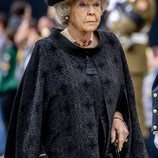 Beatriz de Holanda en el funeral del Gran Duque Juan de Luxemburgo