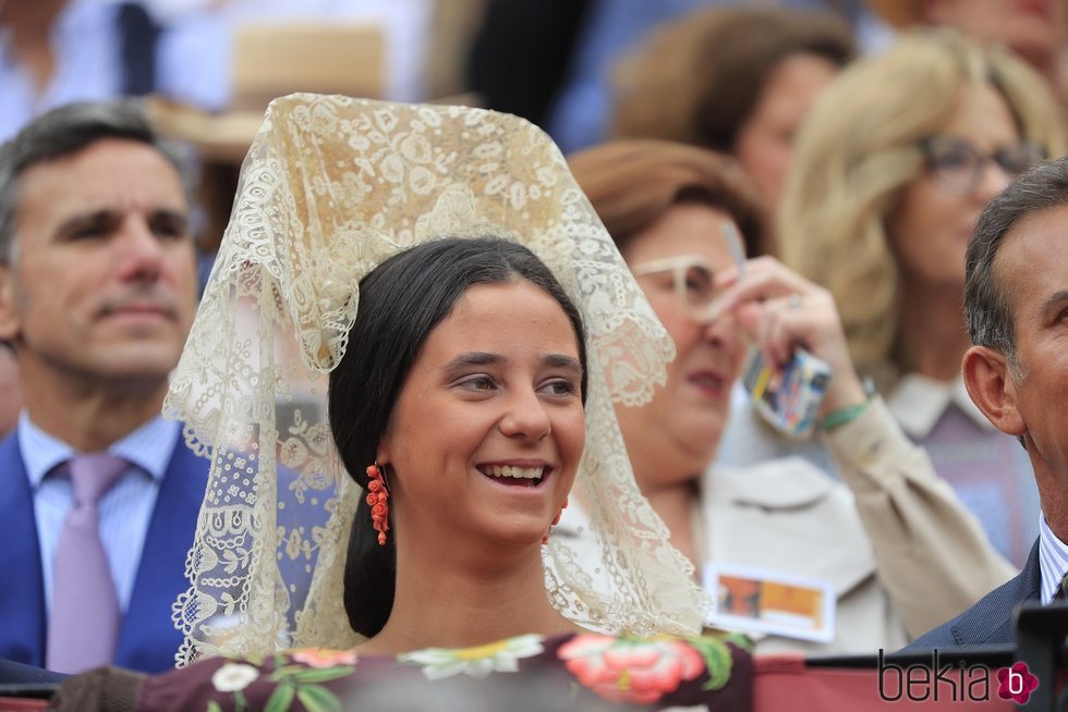 Victoria Federica de Marichalar en La Maestranza de Sevilla como madrina de honor el 5 de mayo de 2019