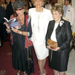 Marujita Díaz, Pitita Ridruejo y Paloma Gómez Borrero