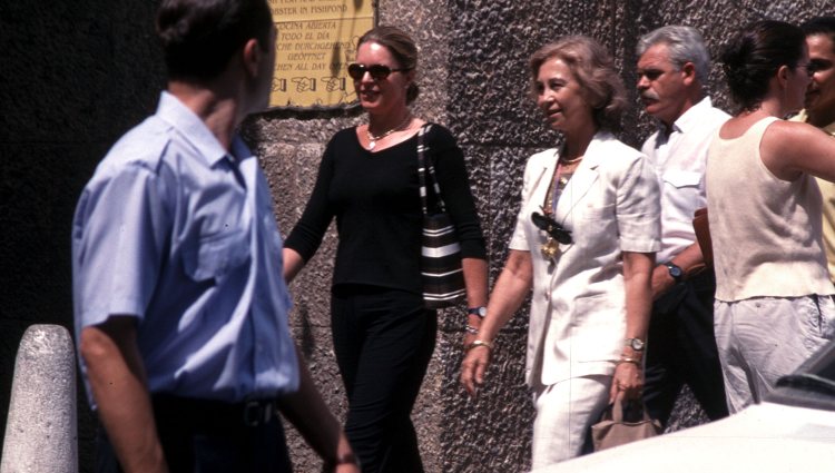 La Reina Sofía y Noor de Jordania, de compras en Mallorca
