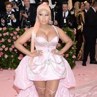 Nicki Minaj en la alfombra roja de la Gala MET 2019