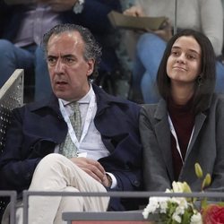 Jaime de Marichalar y Victoria Federica en el Madrid Open 2019