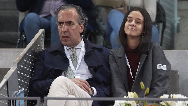 Jaime de Marichalar y Victoria Federica en el Madrid Open 2019