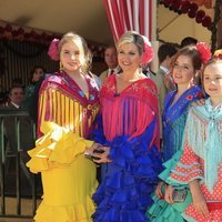Los Reyes de Holanda y sus hijas en la Feria de Abril 2019