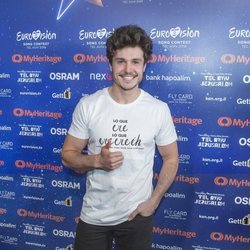 Rueda de prensa de Miki Núñez tras el primero ensayo de Eurovisión 2019