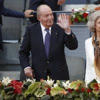 El Rey Juan Carlos y la Reina Sofía en el Mutua Madrid Open 2019