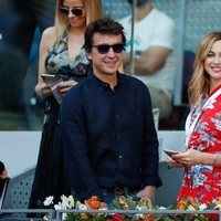 Marta Hazas y Javier Veiga en el Madrid Open 2019
