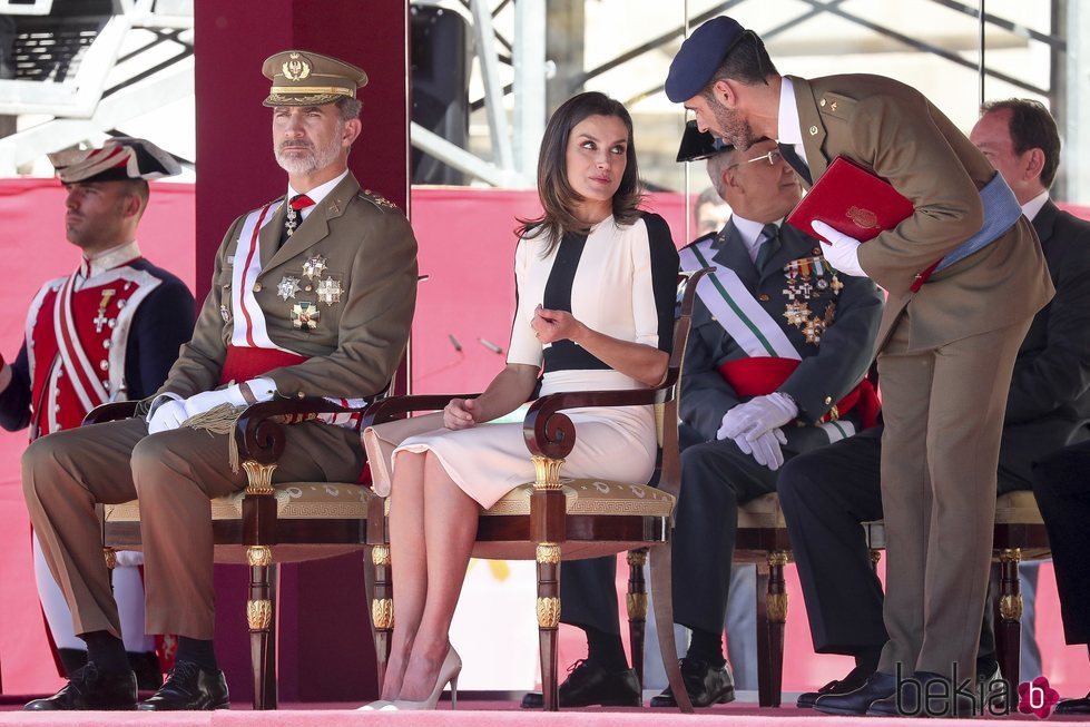 El Rey Felipe VI y la Reina Letizia en el 175 aniversario de la Guardia Civil