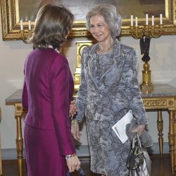 La Reina Sofía y Silvia de Suecia, muy cómplices en el 'Dementia Forum X'