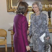 La Reina Sofía y Silvia de Suecia, muy cómplices en el 'Dementia Forum X'