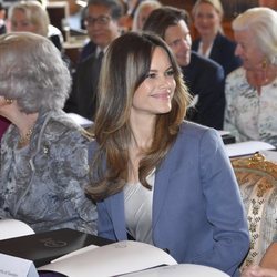 La Reina Sofía y Sofia Hellqvist en el 'Dementia Forum X'
