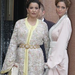 Lalla Meryem y su hija Lalla Soukaina de Marruecos