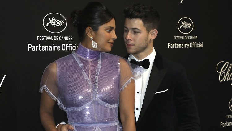 Nick Jonas y Priyanka Chopra en la Fiesta de Chopard durante el Festival de Cannes 2019