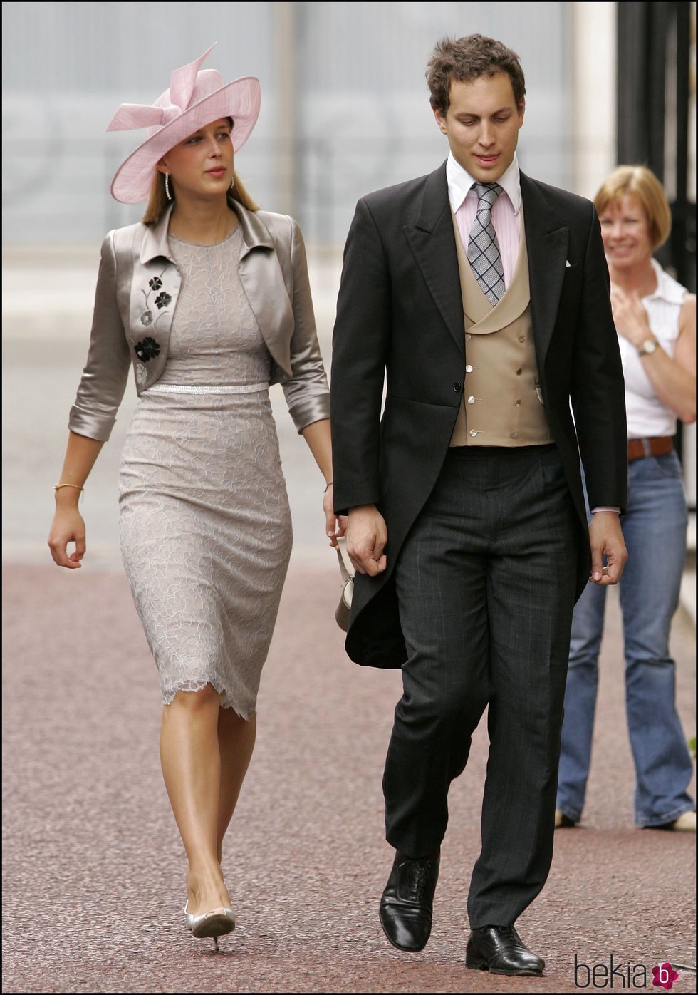 Lord Frederick y Lady Gabriella Windsor en la boda de Lady Rose Windsor