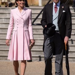 Los Duques de Cambrige en la Garden Party