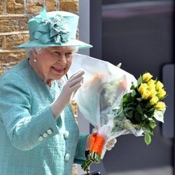 La Reina Isabel II en Covent Garden