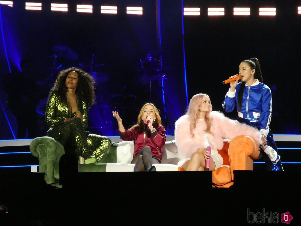 Las Spice Girls en el primer concierto de la gira Spice World Tour 2019