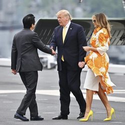 Donald y Melania Trump abandonan Japón tras su visita de Estado
