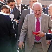 El Rey Juan Carlos, en los toros antes de su despedida de los actos oficiales