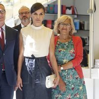 La Reina Letizia y Manuela Carmena en la inauguración de la Feria del Libro de Madrid 2019
