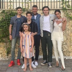 La Familia Beckham de vacaciones en Miami