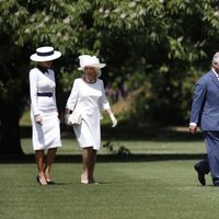 El Príncipe Carlos y Camilla Parker reciben a Donald Trump y Melania Trump en su Viaje de Estado a Reino Unido