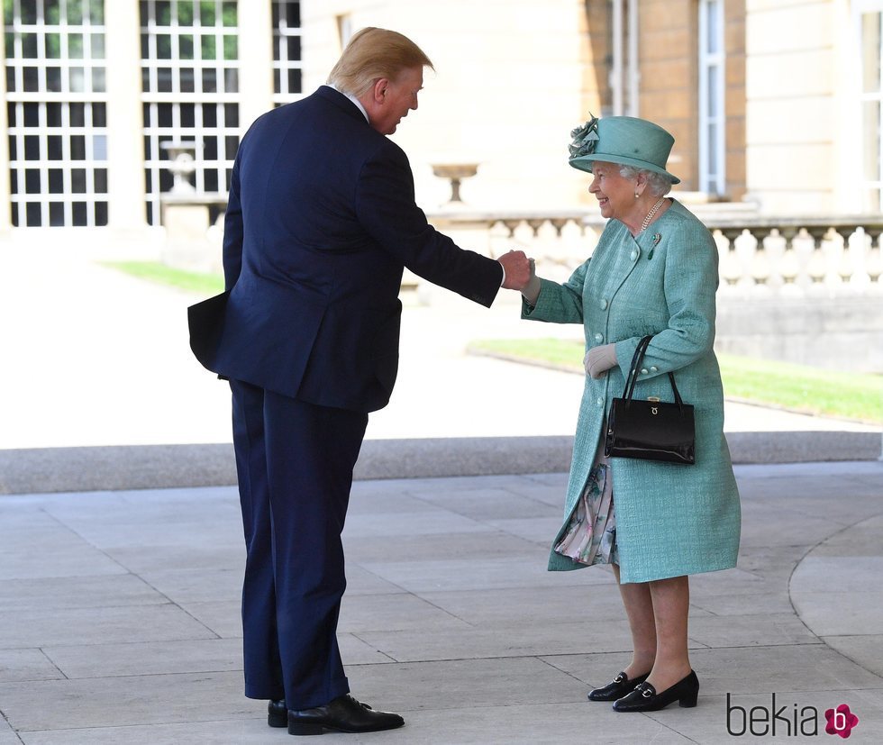 La Reina Isabel recibe a Donald Trump con motivo de su Viaje de Estado a Reino Unido