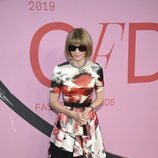Anna Wintour en la alfombra roja de los CFDA FASHION AWARDS 2019