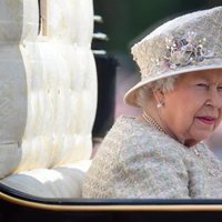 La Reina Isabel II en la ceremonia Trooping the Colour 2019