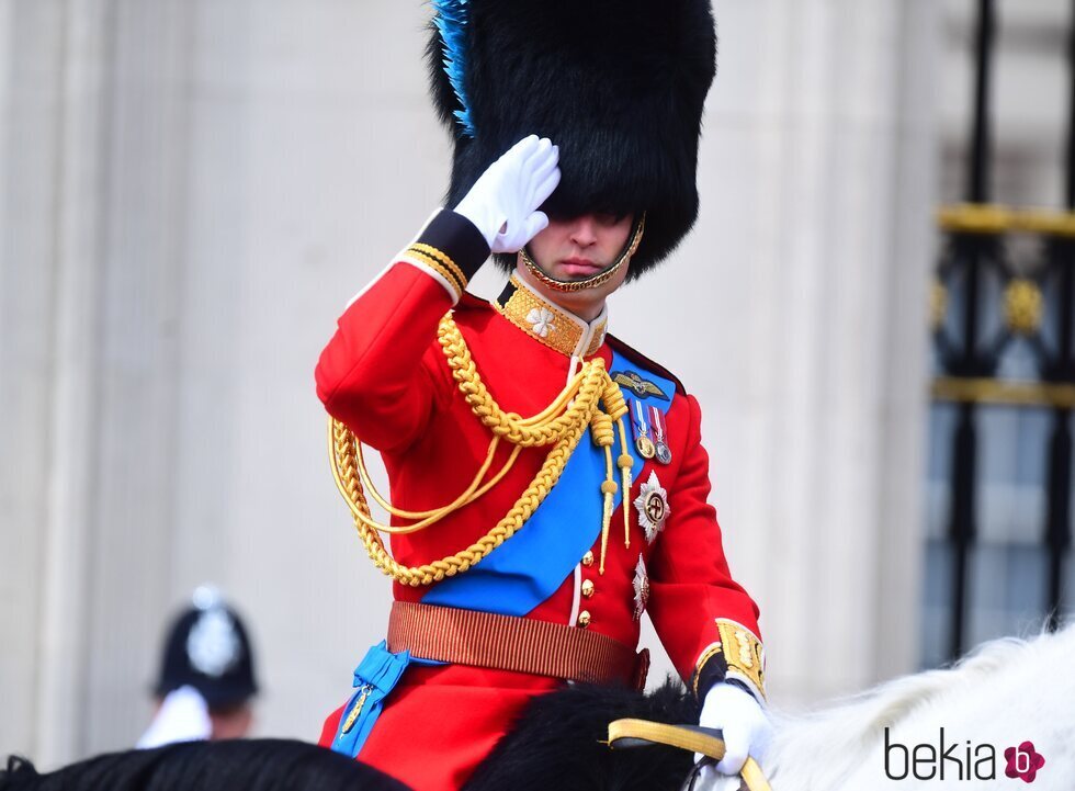 El Príncipe Guillermo en la ceremonia Trooping the Colour 2019