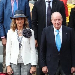 El Rey Juan Carlos y la Infanta Elena en el torneo de Roland Garros 2019