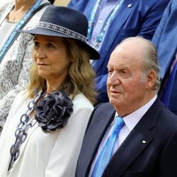 El Rey Juan Carlos asiste a la final de Roland Garros 2019