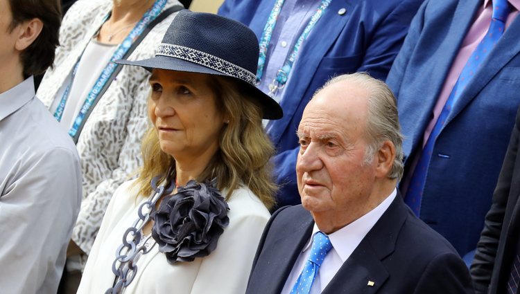El Rey Juan Carlos asiste a la final de Roland Garros 2019