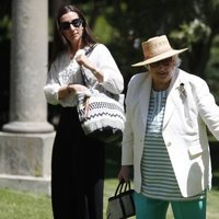 La Infanta Pilar acude junto a Bárbara Cano y uno de sus nietos al 'Family Day 2019'