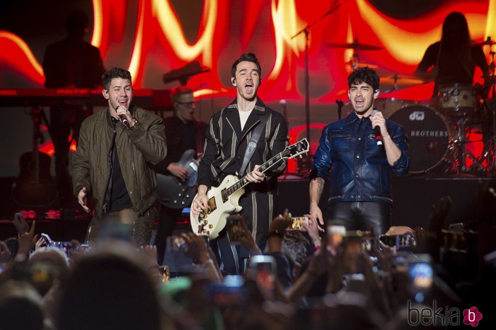 Los Jonas Brothers en su concierto de Nueva York 2019