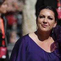 Niña Pastori a su llegada a la boda de Pilar Rubio y Sergio Ramos