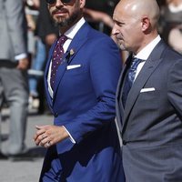 René Ramos a su llegada a la boda de Pilar Rubio y Sergio Ramos