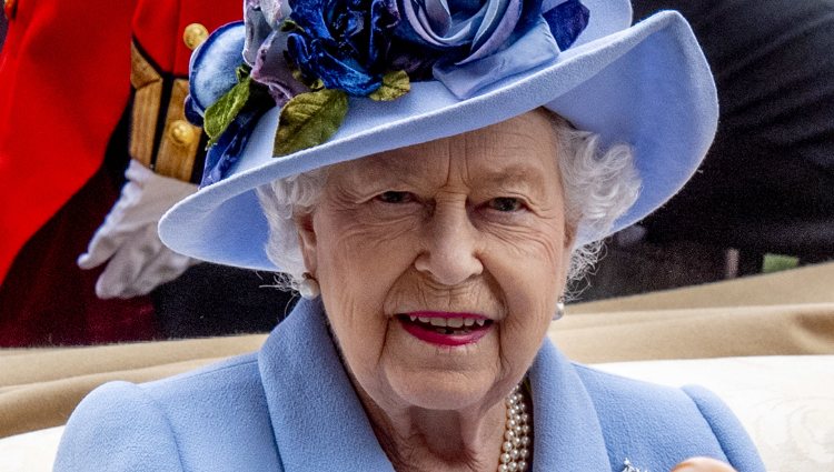 La Reina Isable II en las carreras de Ascot 2019