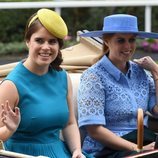 Las Princesas Eugenia y Beatriz de York en Ascot 2019