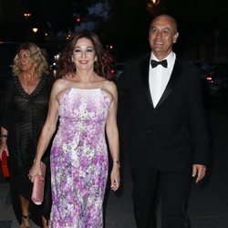 Ana Rosa Quintana y su marido Juan Muñoz en la preboda de Ainhoa Arteta y Matías Urrea