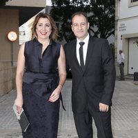 Susana Díaz y José María Moriche en la boda de Ainhoa Arteta y Matías Urrea