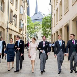 El Gran Ducado de Luxemburgo paseando en el Día de la Nación