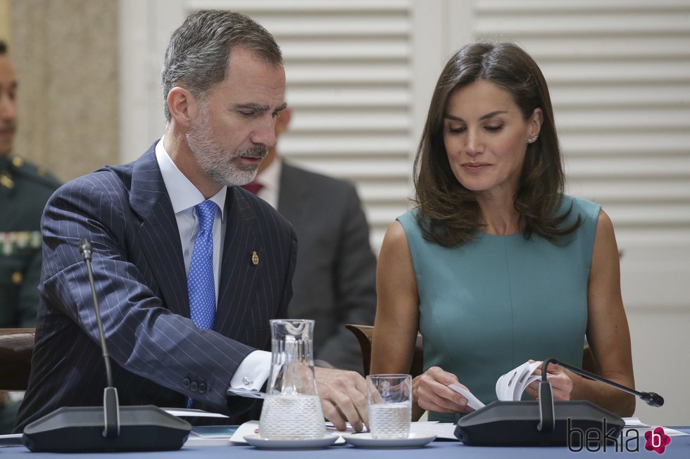 Los Reyes Felipe y Letizia presiden la reunión anual de la Fundación Princesa de Asturias