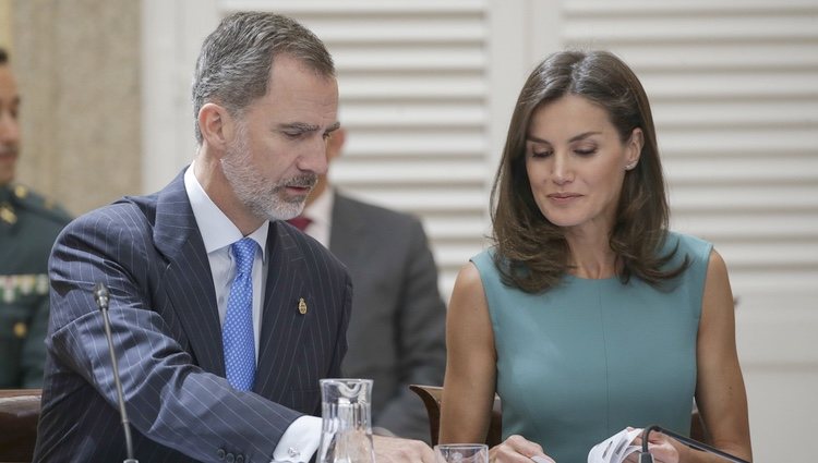 Los Reyes Felipe y Letizia presiden la reunión anual de la Fundación Princesa de Asturias