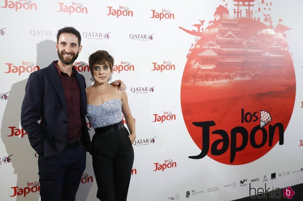 Dani Rovira y María León en la fiesta de la presentación de la película 'Los Japón' que protagonizan juntos