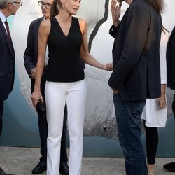 La Reina Letizia y Fernando León de Aranoa en la inauguración del Atlàntida Film Fest