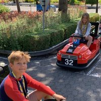 Los Príncipes Vicente y Josefina de Dinamarca en Legoland