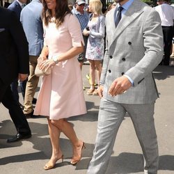 James Middleton y Pippa Middleton asisten al torneo de Wimbledon 2019