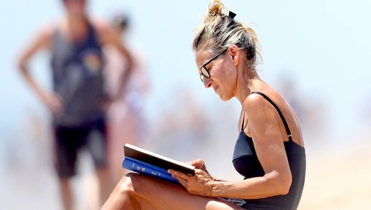 Sarah Jessica Parker ha estado disfrutando de la playa en Los Hamptons